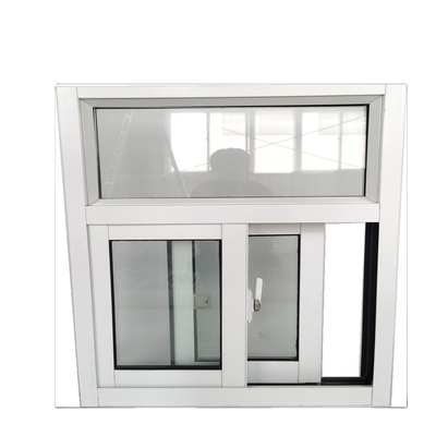 Magnetisch scherm Aluminium glas schuifvensters met schuifopening en beveiligingsgrill