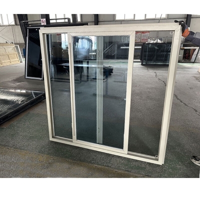 Amerikaanse stijl Upvc schuifdeuren en ramen ontwerp voor Home Office Tempering Glass