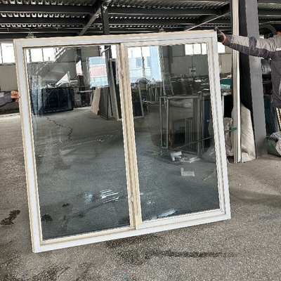 Amerikaanse stijl Upvc schuifdeuren en ramen ontwerp voor Home Office Tempering Glass
